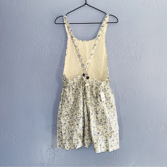 Free People Tea Camo Floral Mini Dress Size Large - Picture 3 of 9